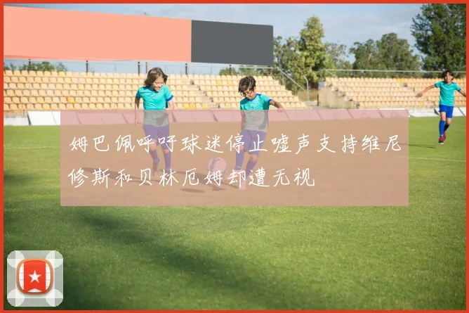 姆巴佩呼吁球迷停止嘘声支持维尼修斯和贝林厄姆却遭无视
